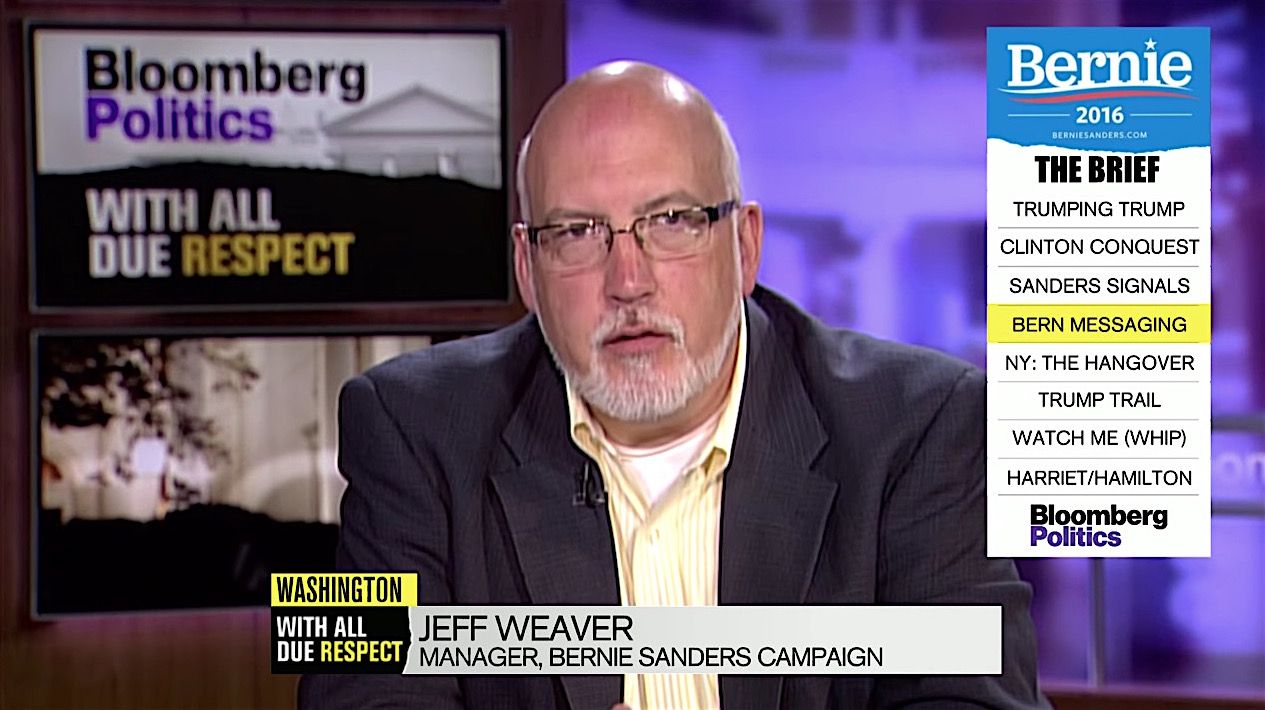 Jeff Weaver says Bernie Sanders is a Democrat &amp;quot;for life&amp;quot;