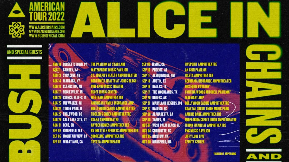 alice in chains tour line up