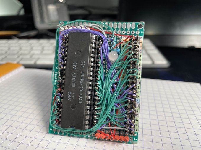 Robin Grosset's 8086 PC HAT for the Raspberry Pi