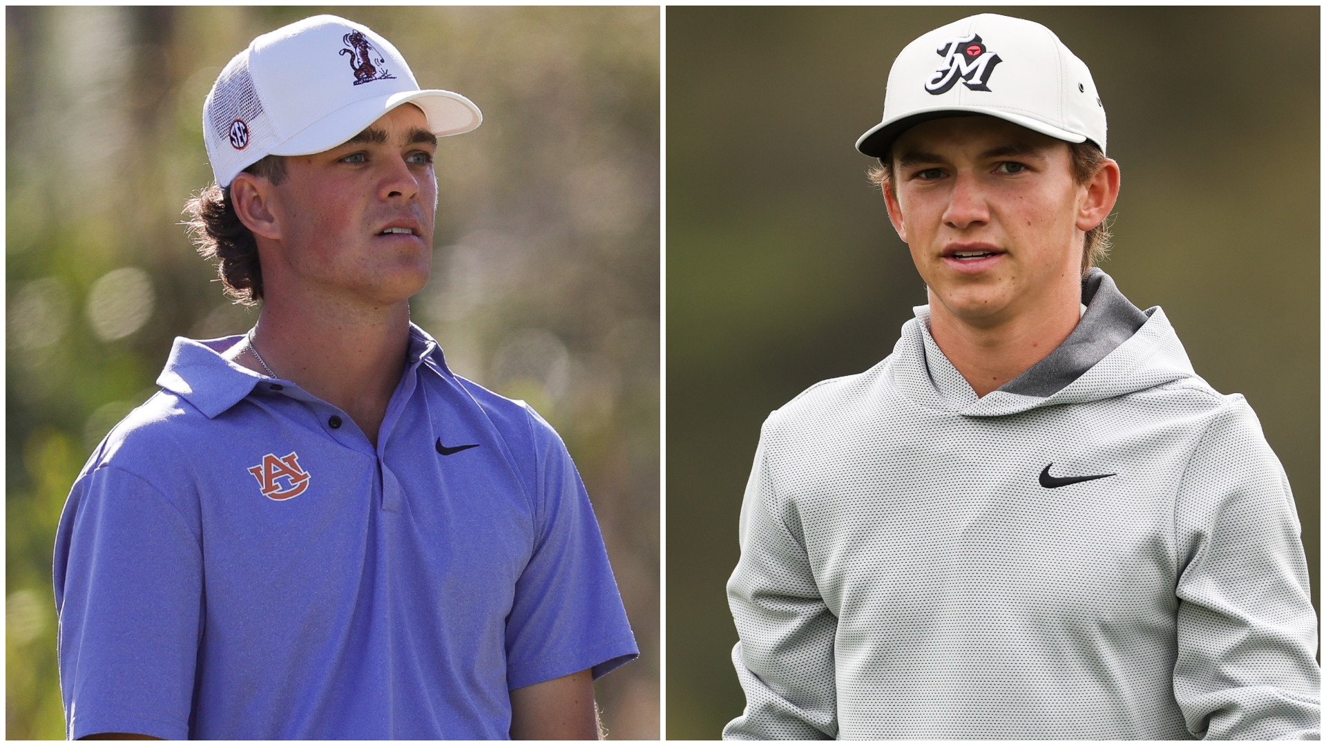 Side-by-side images of Jackson Koivun and Miles Russell