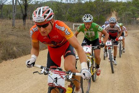 Urs Huber launches an attack