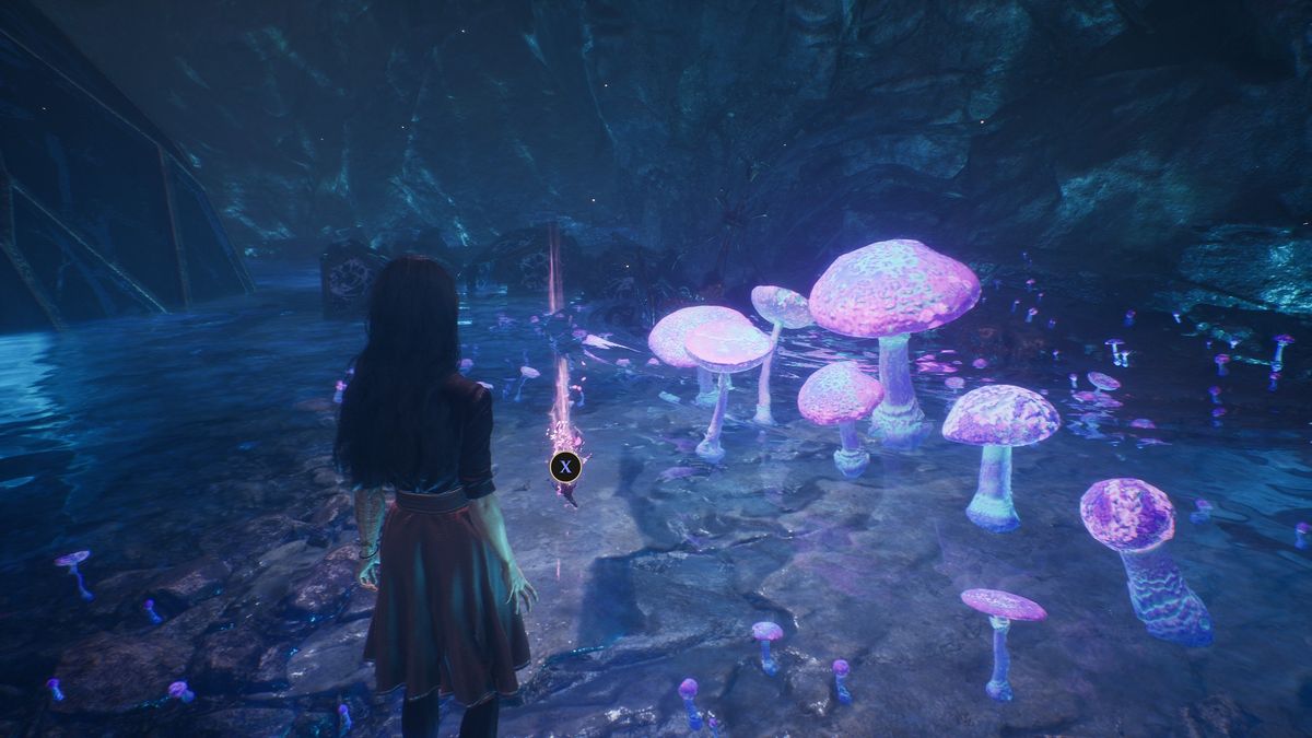 Expedition 33 blue mushroom