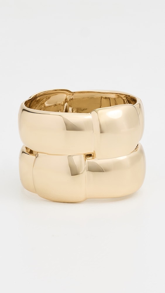 Jenny Bird Mega Woven Square Bangle