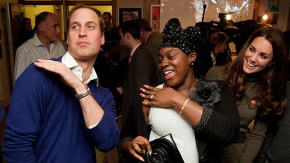 Prince William dancing