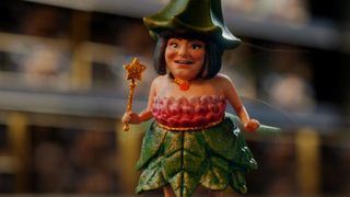 Dawn French as the fairy M&S Christmas advert