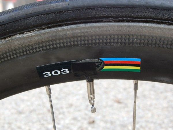 A bit of electrical tape around the valve stem keeps it from rattling.