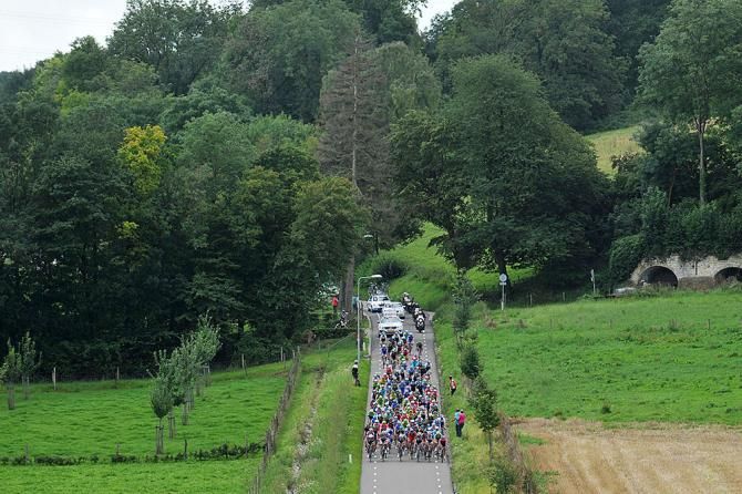 The peloton in Norway
