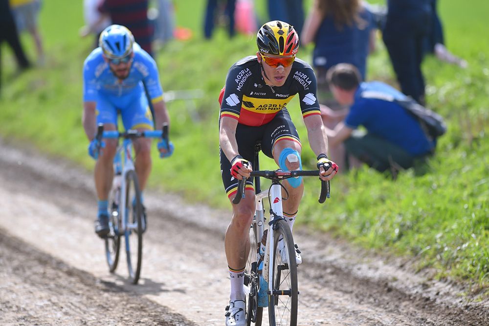 Oliver Naesen at 2018 Paris-Roubaix