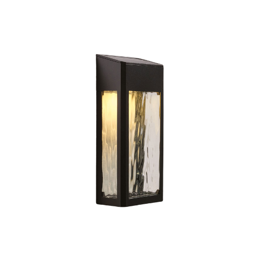Crackle Solar Wall Light