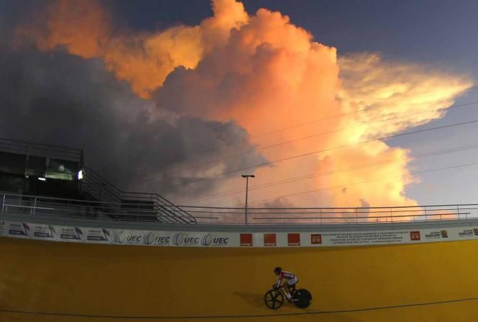 Guadeloupe provided a dramatic setting for the European track championships.