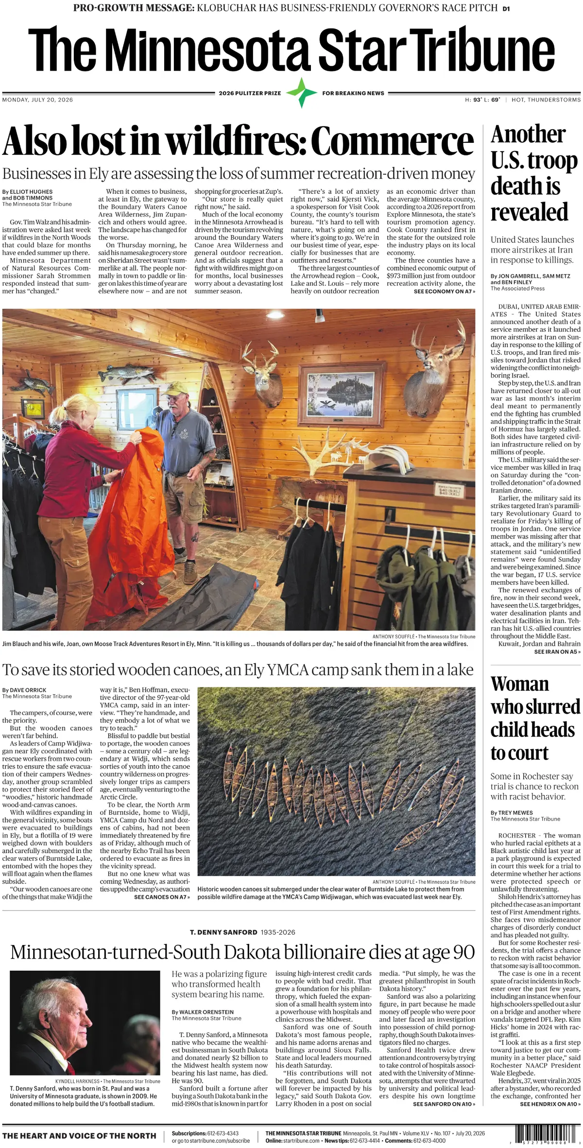 The Minnesota Star Tribune