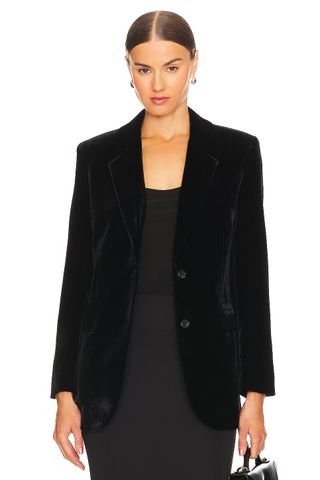 Slim Tailored Velvet Jacket