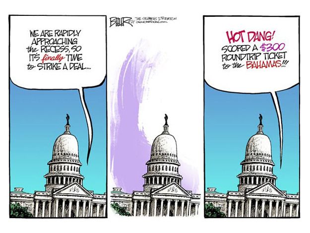 Political cartoon Congress