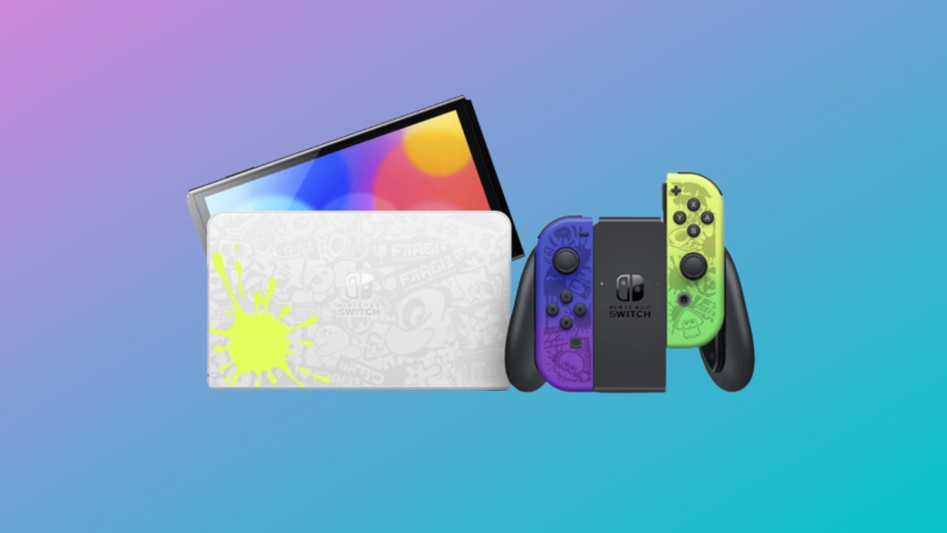 The Special Edition Splatoon 3 Nintendo Switch OLED is still in stock ...