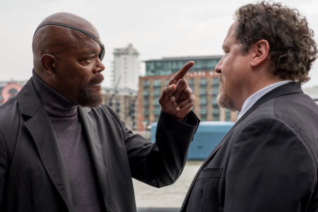 Nick Fury et Happy Hogan - Spider-Man: Far From Home