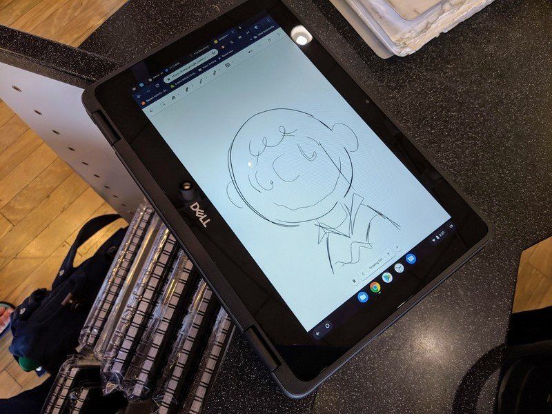 Sketch, swipe, or tap