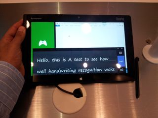 Lenovo ThinkPad 2 - Handwriting recognition