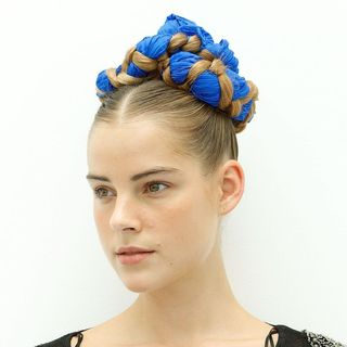 Fabric-woven braids