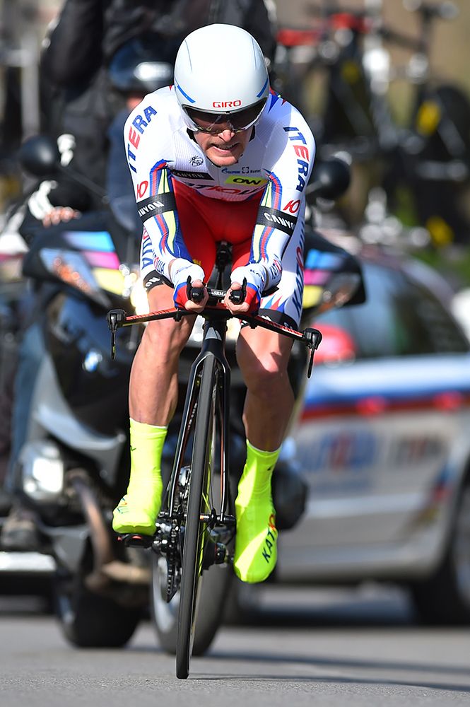 A Katusha rider