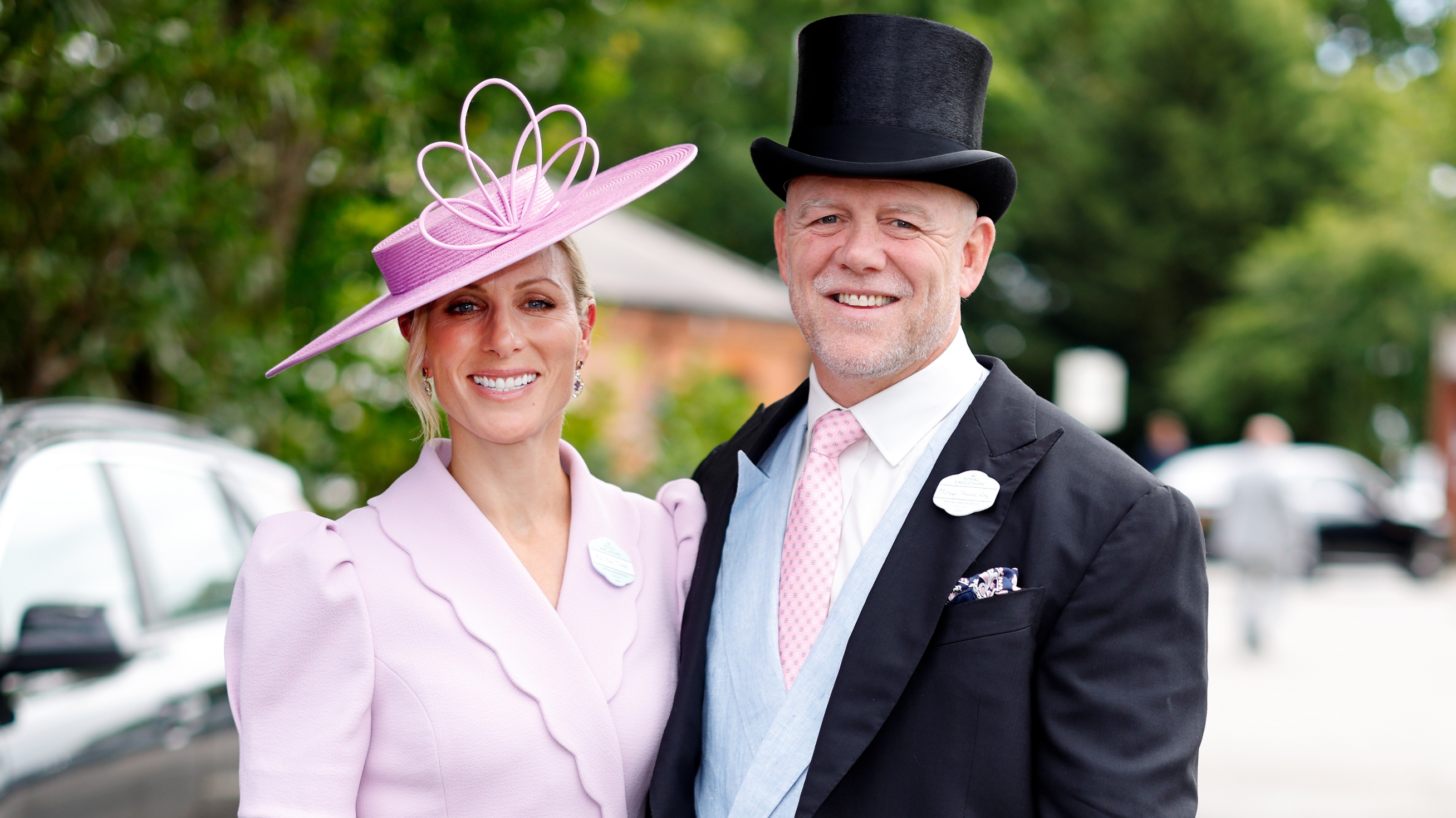 Zara Tindall and Mike Tindall attend day one of Royal Ascot 2026