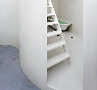 Staircase of a classic slice of Japanese house design