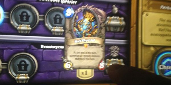 Kel'Thuzad in Hearthstone