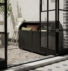ikea cushion storage