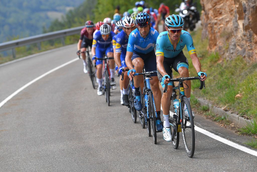 Luis Leon Sanchez on Stage 16 of the 2019 Vuelta a Espana