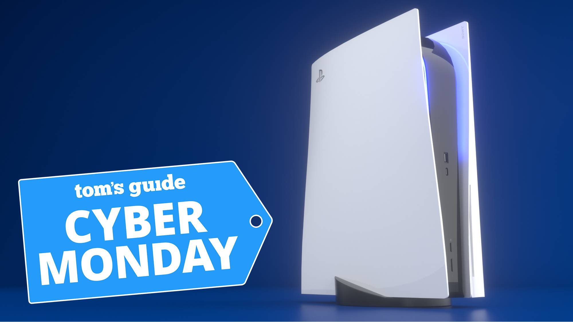 PS5 with a cyber Monday deal tag