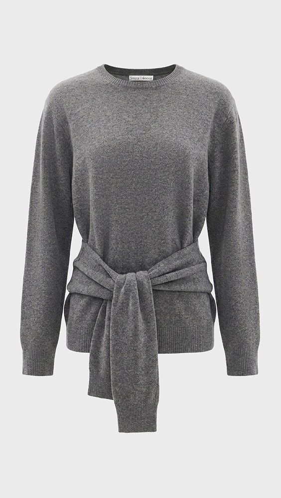 Tio Extra Shawl Sweater - Grey