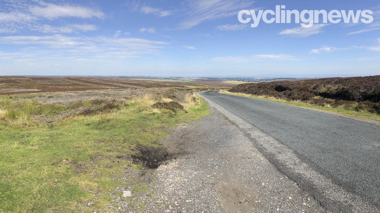 Yorkshire road and view