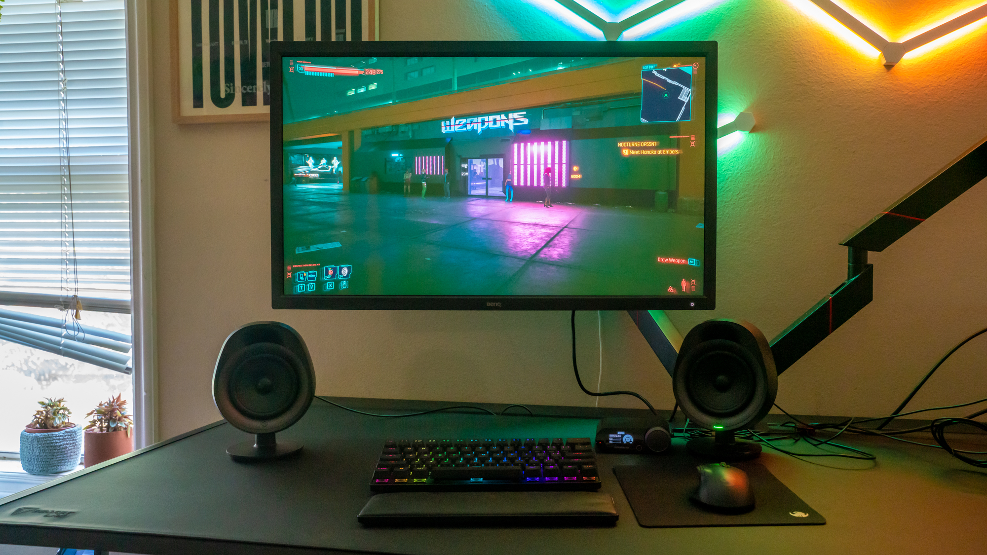 SteelSeries Arena 3 in a gaming setup