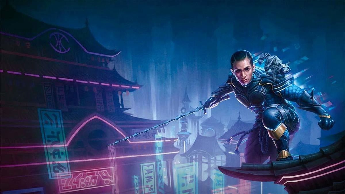 Magic: the Gathering's newest set brings the cyber half of cyberpunk
