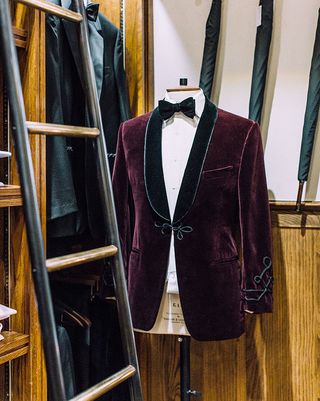 A Huntsman smoking jacket