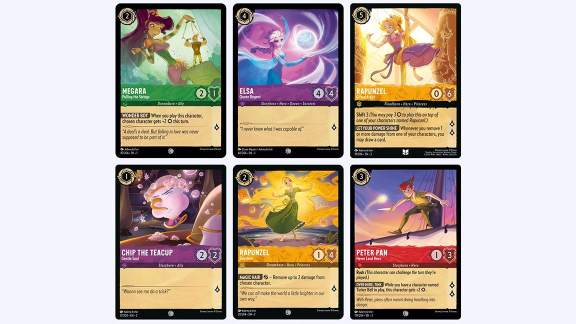 Creating the whimsical digital art for hit trading card game Disney Lorcana