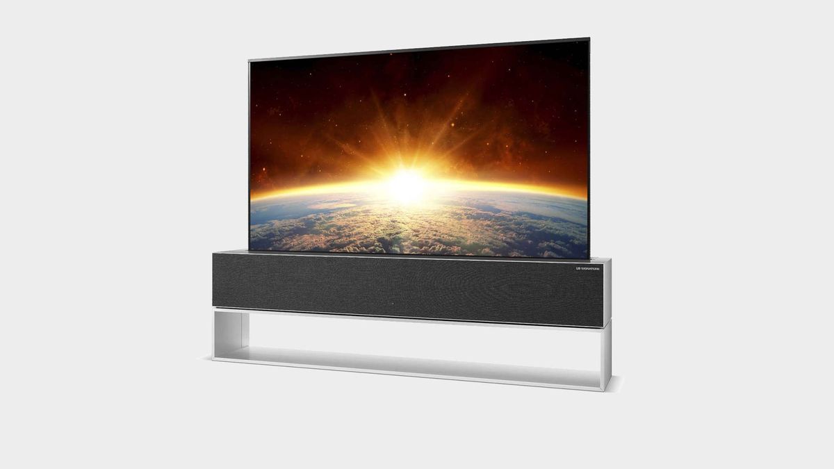 LG Signature OLED RX rollable TV