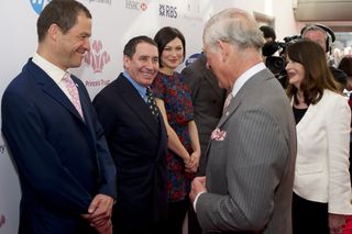 Dominic West is an ambassador for Charles' Prince's Trust
