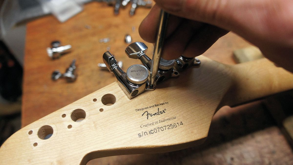 How to install new guitar tuners MusicRadar