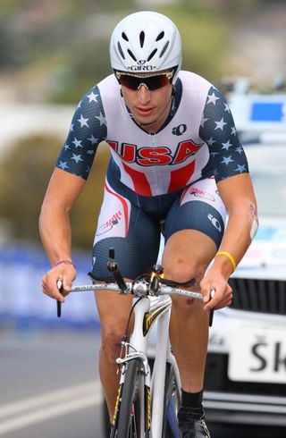 Taylor Phinney (United States) took a consistent approach to his pacing