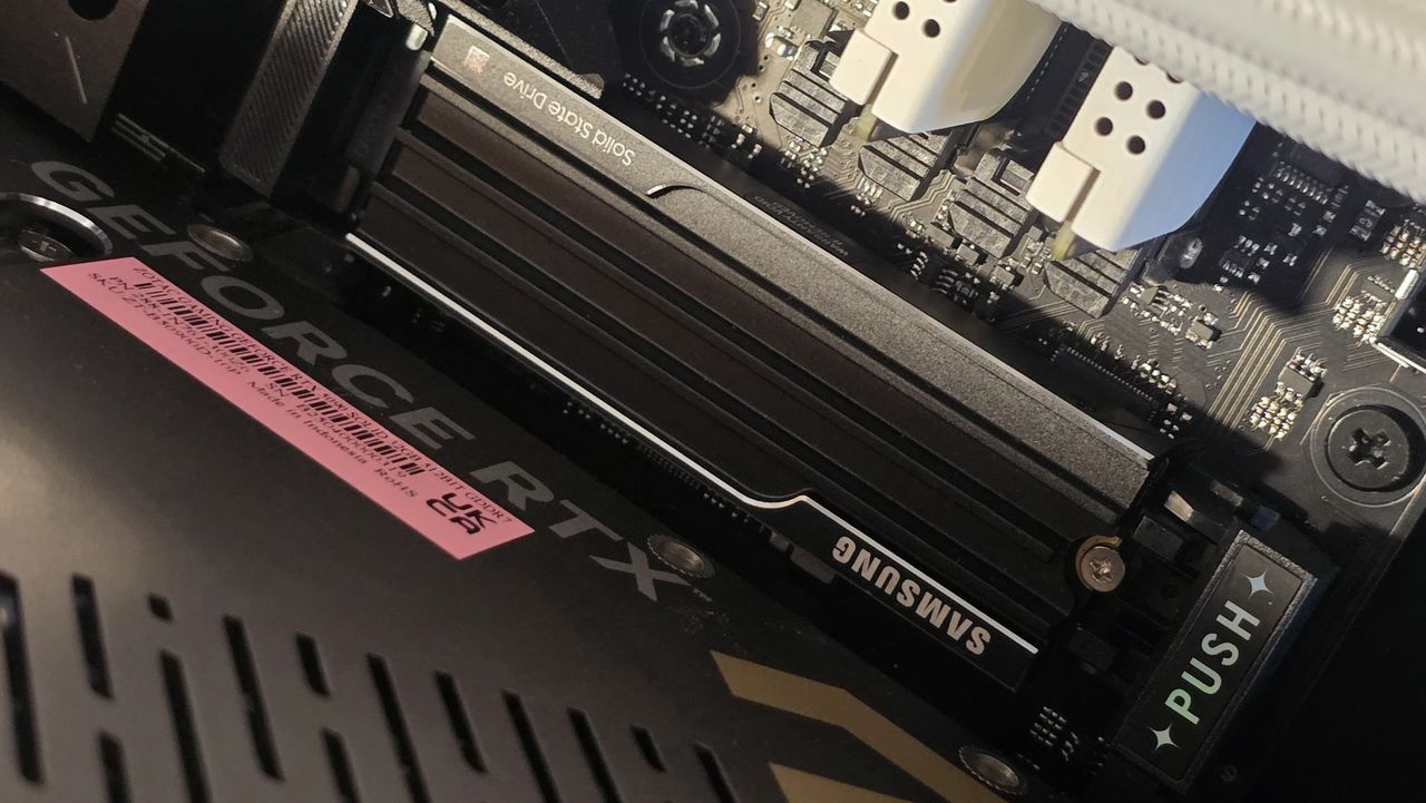 A Samsung 9100 Pro SSD in both 2 TB and 4 TB sizes.