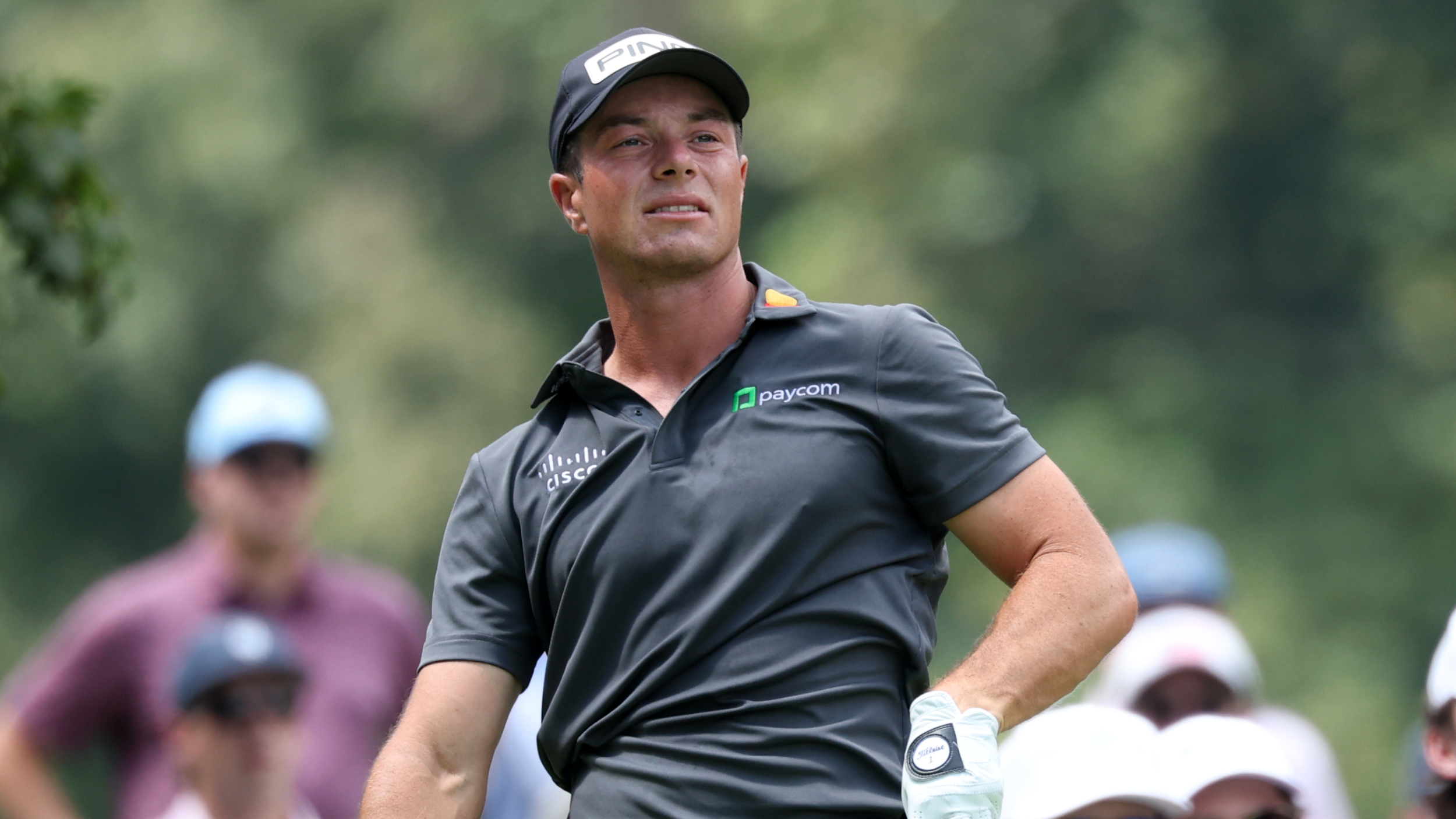 Vikto Hovland at the FedEx St. Jude Championship