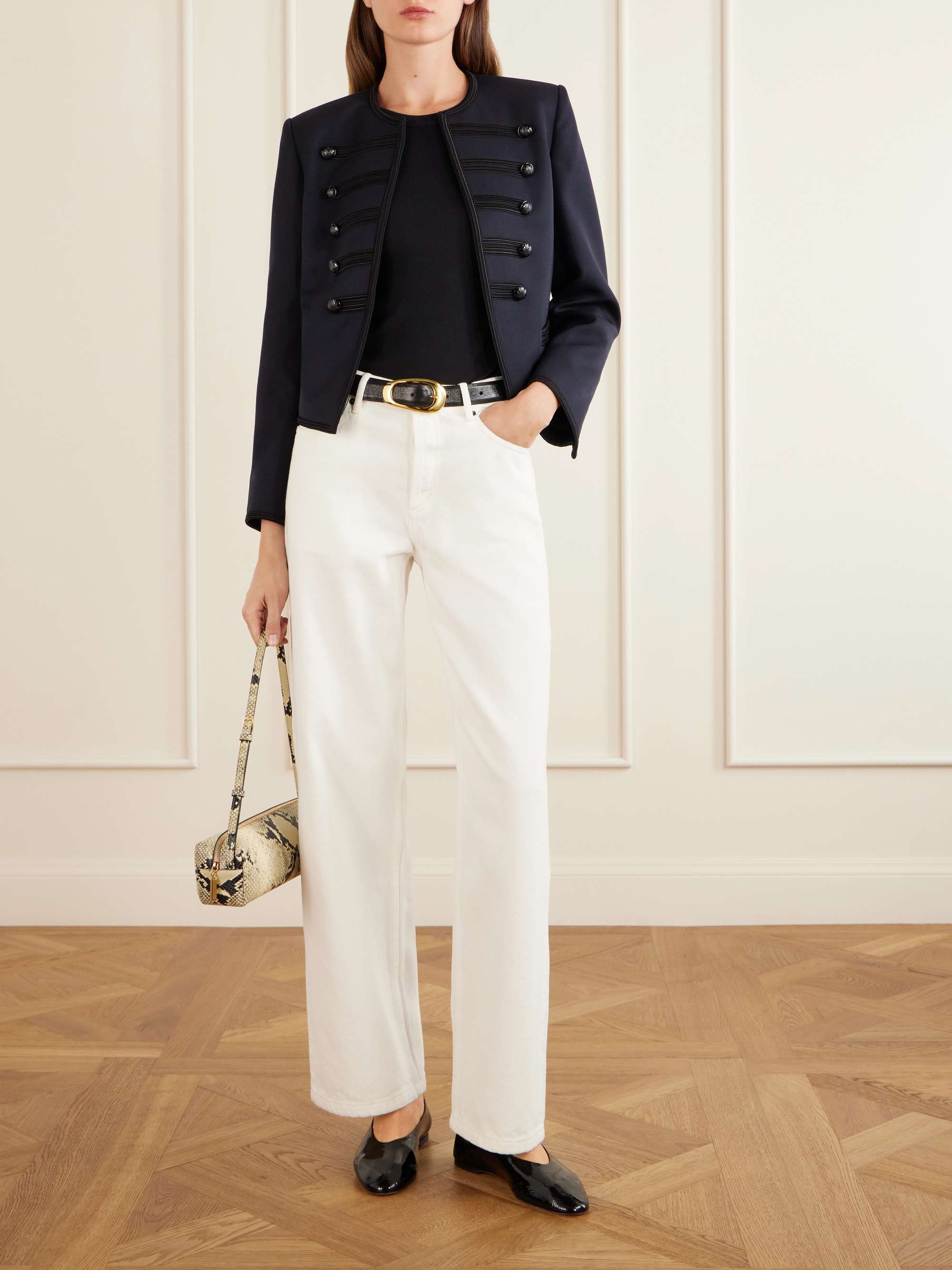 Blondie Wool-Gabardine Jacket