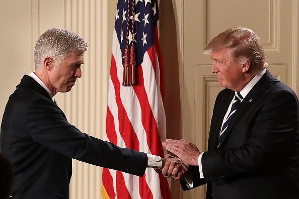 President Trump announces Supreme Court nominee Neil Gorsuch.