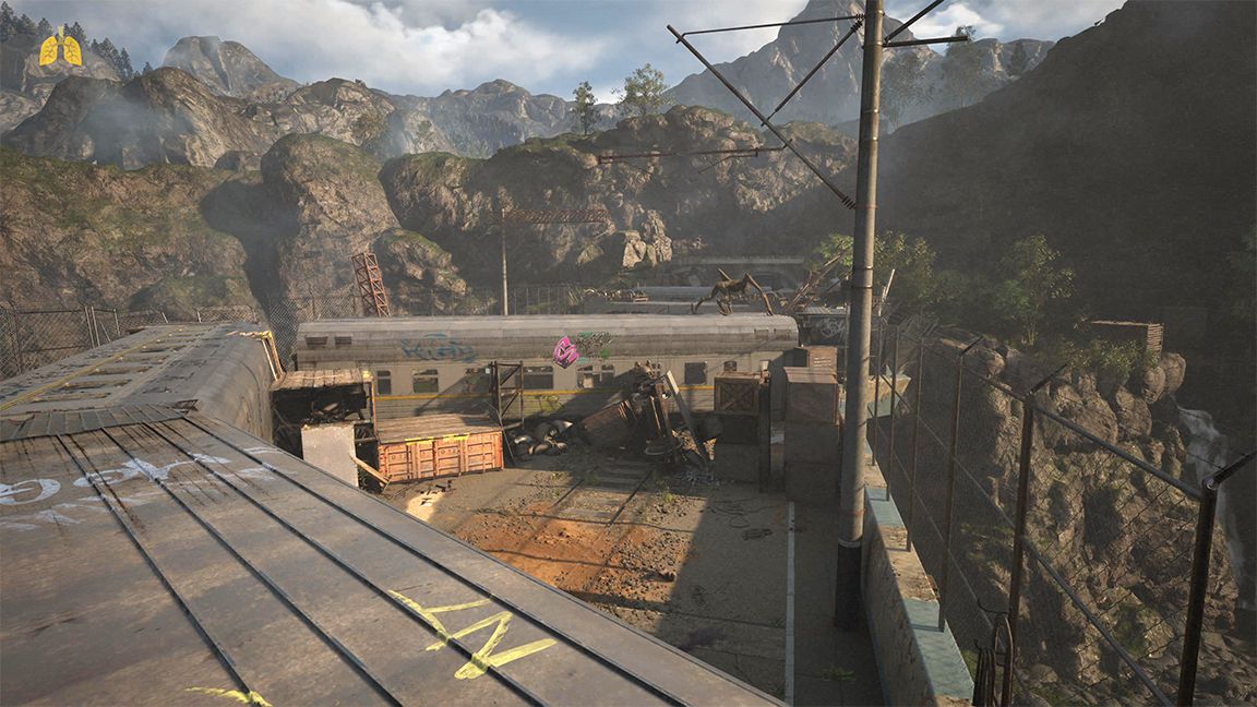A Quiet Place: The Road Ahead; images from a video game