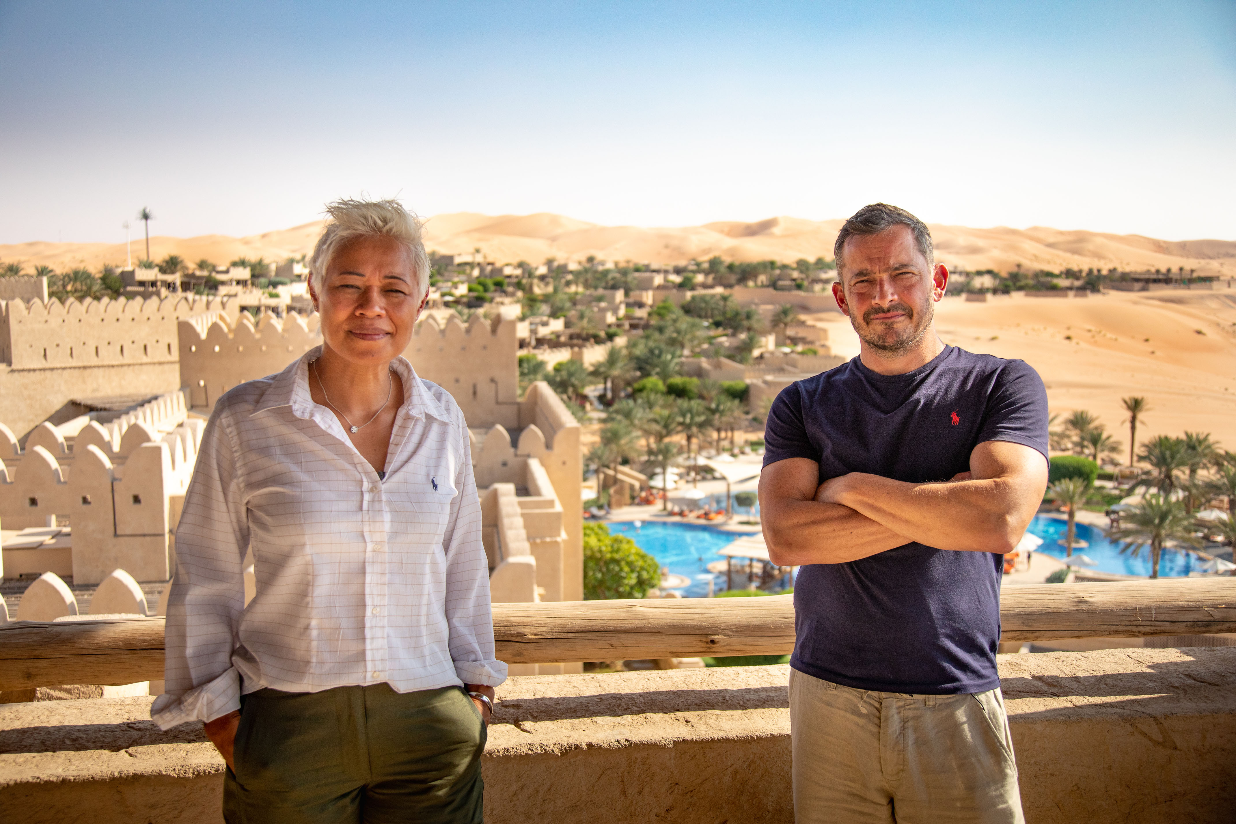 TV tonight - Monica and Giles visit a hotel with a difference.