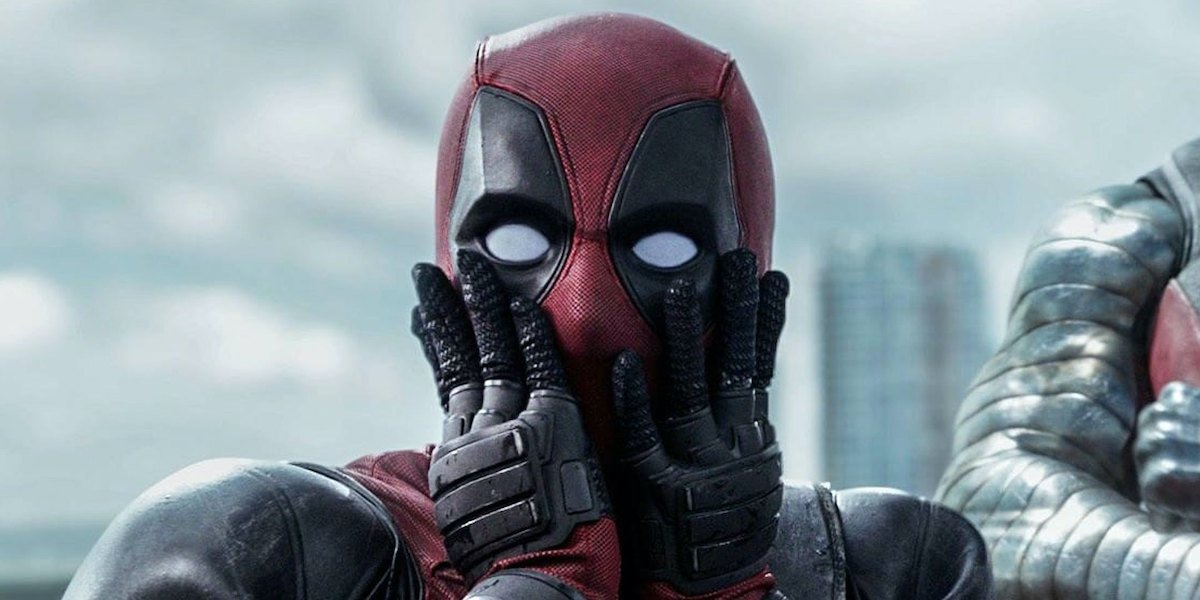 Deadpool shocked in the original movie