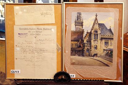 A watercolor painted by Adolf Hitler sold for $162,000 at auction