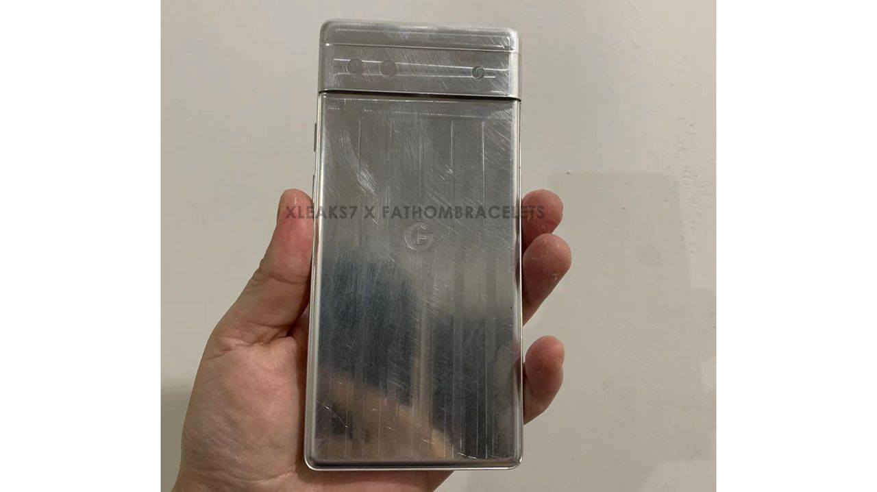 A leaked Google Pixel 6a dummy unit