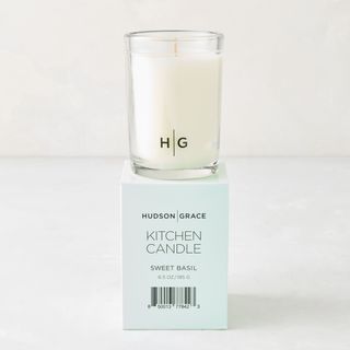 Hudson Grace Sweet Basil Scented Kitchen Candle - Hudson Grace