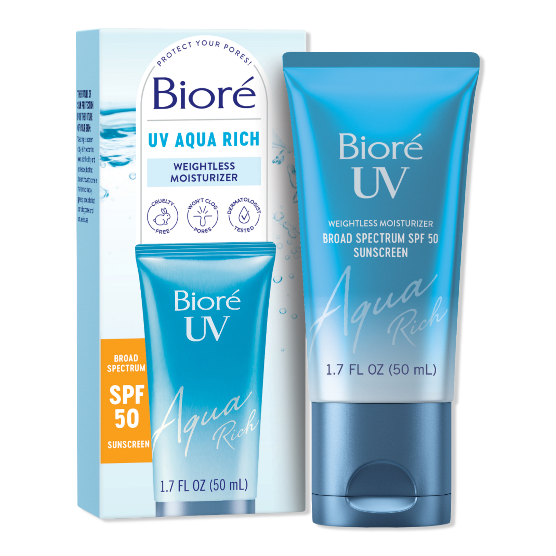 Uv Aqua Rich Daily Hydrating Facial Moisturizer Spf 50